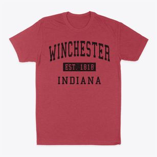 Winchester Indiana Classic Established Classic Dad T-Shirt