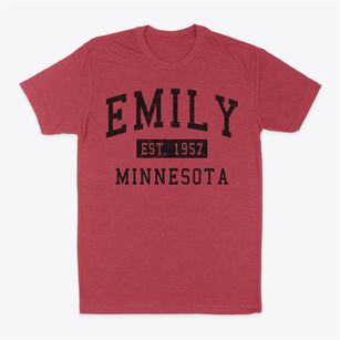 Emily Minnesota Classic Established Classic Dad T-Shirt