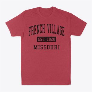 French Village Missouri Classic Established Classic Dad T-Shirt
