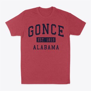 Gonce Alabama Classic Established Classic Dad T-Shirt