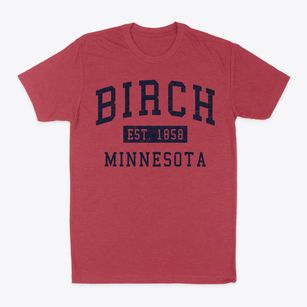 Birch Minnesota Classic Established Classic Dad T-Shirt