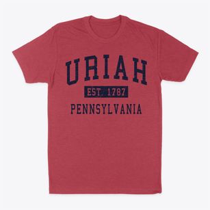 Uriah Pennsylvania Classic Established Classic Dad T-Shirt