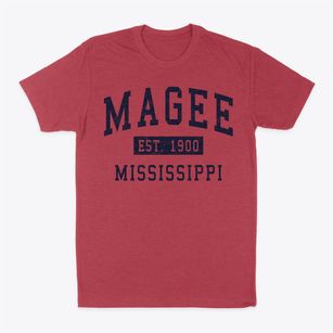 Magee Mississippi Classic Established Classic Dad T-Shirt