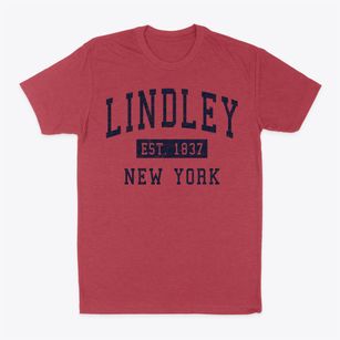 Lindley New York Classic Established Classic Dad T-Shirt