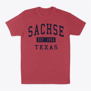 Sachse Texas Classic Established Classic Dad T-Shirt