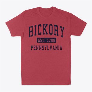 Hickory Pennsylvania Classic Established Classic Dad T-Shirt
