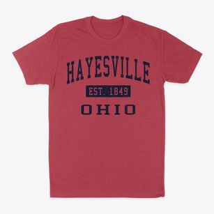 Hayesville Ohio Classic Established Classic Dad T-Shirt