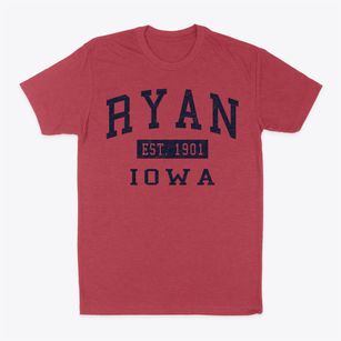 Ryan Iowa Classic Established Classic Dad T-Shirt
