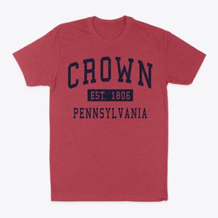 Crown Pennsylvania Classic Established Classic Dad T-Shirt