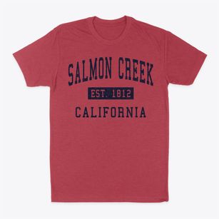 Salmon Creek California Classic Established Classic Dad T-Shirt