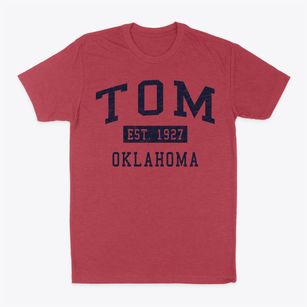 Tom Oklahoma Classic Established Classic Dad T-Shirt