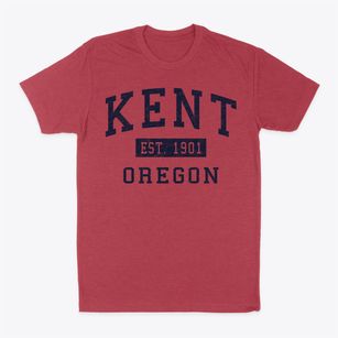 Kent Oregon Classic Established Classic Dad T-Shirt