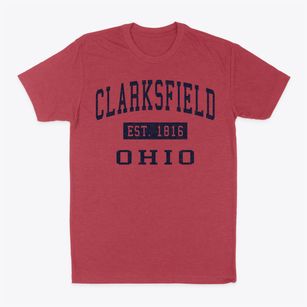 Clarksfield Ohio Classic Established Classic Dad T-Shirt
