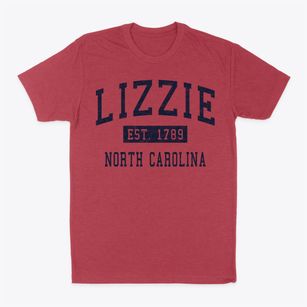 Lizzie North Carolina Classic Established Classic Dad T-Shirt
