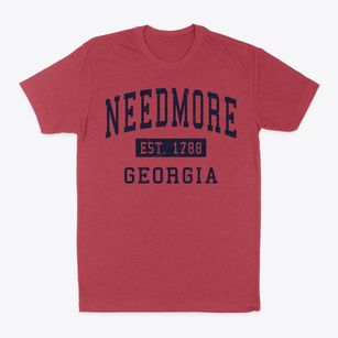Needmore Georgia Classic Established Classic Dad T-Shirt