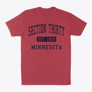 Section Thirty Minnesota Classic Established Classic Dad T-Shirt