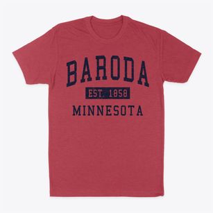 Baroda Minnesota Classic Established Classic Dad T-Shirt