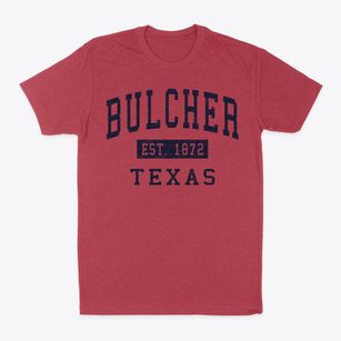 Bulcher Texas Classic Established Classic Dad T-Shirt