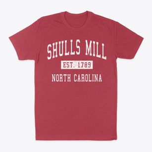 Shulls Mill North Carolina Classic Established Classic Dad T-Shirt