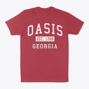 Oasis Georgia Classic Established Classic Dad T-Shirt