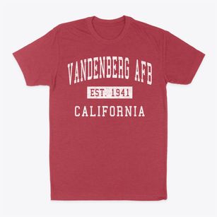Vandenberg Afb California Classic Established Classic Dad T-Shirt