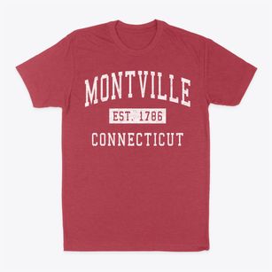 Montville Connecticut Classic Established Classic Dad T-Shirt