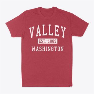 Valley Washington Classic Established Classic Dad T-Shirt