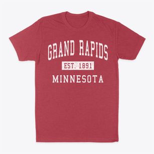 Grand Rapids Minnesota Classic Established Classic Dad T-Shirt
