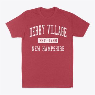 Derry Village New Hampshire Classic Established Classic Dad T-Shirt