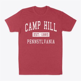 Camp Hill Pennsylvania Classic Established Classic Dad T-Shirt