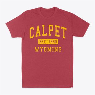 Calpet Wyoming Classic Established Classic Dad T-Shirt