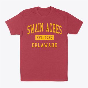 Swain Acres Delaware Classic Established Classic Dad T-Shirt
