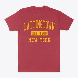 Lattingtown New York Classic Established Classic Dad T-Shirt