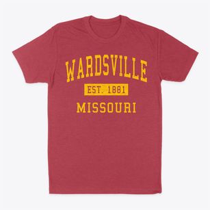 Wardsville Missouri Classic Established Classic Dad T-Shirt