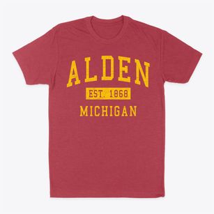 Alden Michigan Classic Established Classic Dad T-Shirt