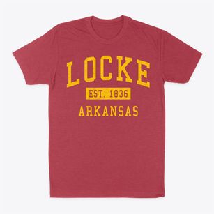 Locke Arkansas Classic Established Classic Dad T-Shirt
