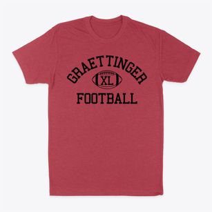 Graettinger School Classic Football Classic Dad T-Shirt