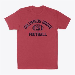 Columbus Grove High School Classic Football Classic Dad T-Shirt