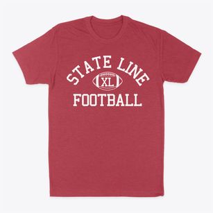 State Line Homeschool Rush Classic Football Classic Dad T-Shirt