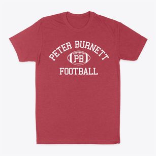 Peter Burnett School Classic Football Classic Dad T-Shirt