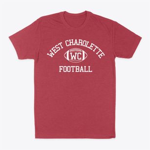 West Charolette Christian School Classic Football Classic Dad T-Shirt