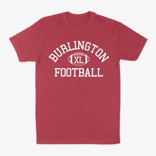 Burlington High School Classic Football Classic Dad T-Shirt
