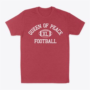 Queen Of Peace Church Classic Football Classic Dad T-Shirt