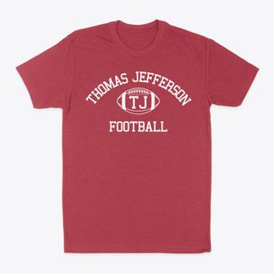 Thomas Jefferson High School Classic Football Classic Dad T-Shirt