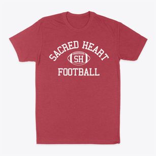 Sacred Heart School Classic Football Classic Dad T-Shirt