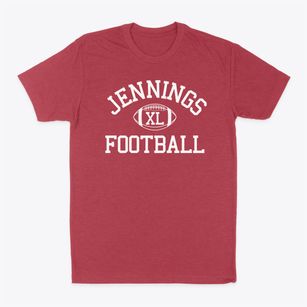 Jennings Senior High School Classic Football Classic Dad T-Shirt