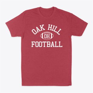Oak Hill School Classic Football Classic Dad T-Shirt
