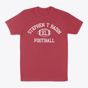 Stephen T Badin High School Classic Football Classic Dad T-Shirt