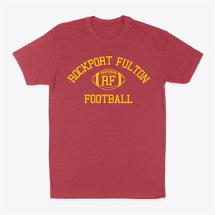 Rockport Fulton Intermediate School Classic Football Classic Dad T-Shirt