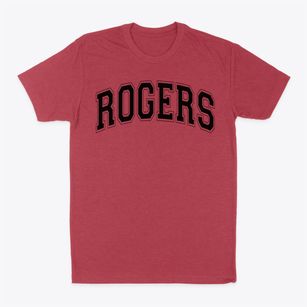 Rogers Elementary School Varsity Arch Classic Dad T-Shirt